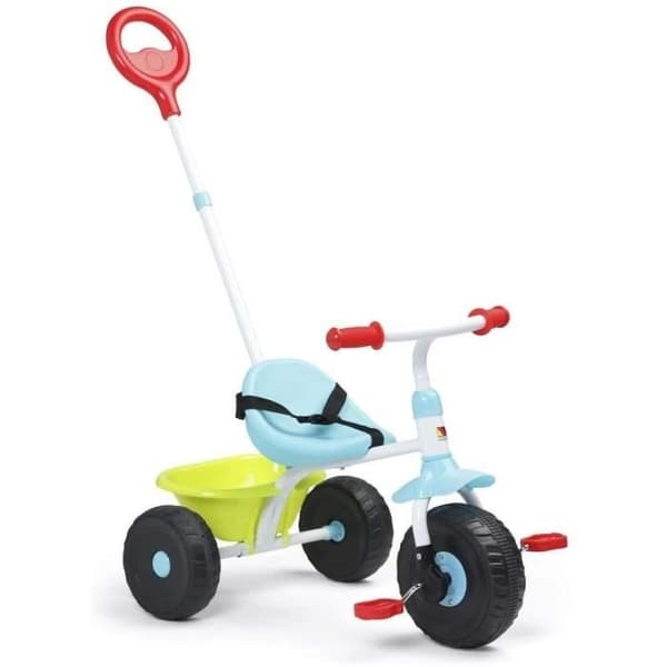 Tricycle - Trychiclo - Meget - 3 i 1 - Rose - Sikret - Til børn