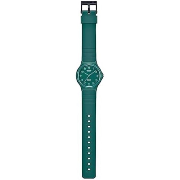 Klocka - CASIO - MQ-24B-3BEF - Grön - Plast - Kvarts - Analog