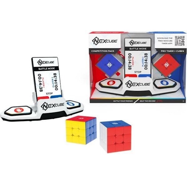 Strategia- ja pulmapeli - GOLIATH - Nexcube Battle Pack - 2 nexcube 3x3 - Monivärinen Flerfärgad