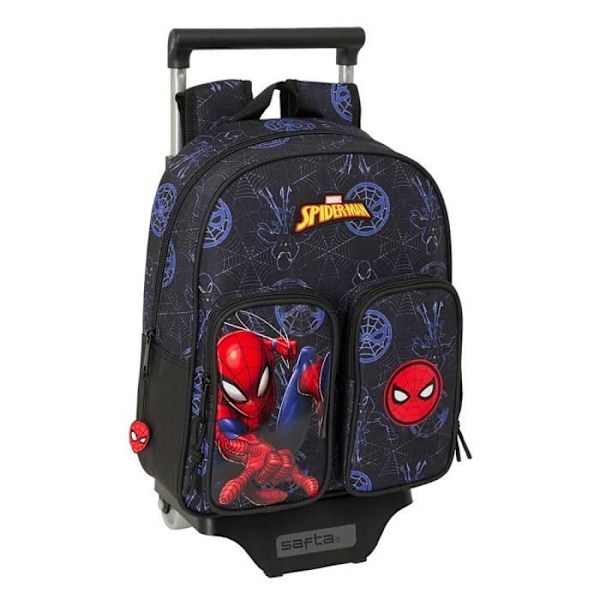Pyörällinen reppu - Spiderman - Attack - 34 CM - Huippuluokan trolley - Lastentarha