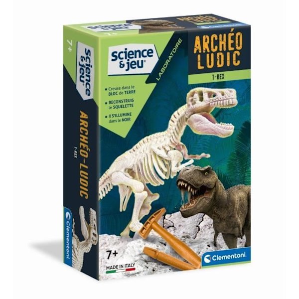 Clementoni - Tiede & Leikki - Arkeo Ludic - T-Rex