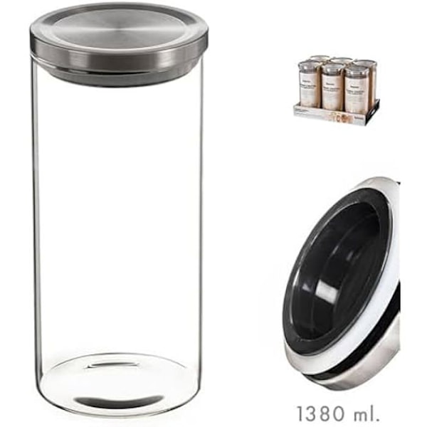 Glasburk - Kozina - Enkel modell - 1380 ml - Flerfärgad - Glas Flerfärgad
