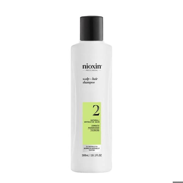 Shampoo - NIOXIN - System 2 - 300ml - Fint hår - Avanceret hårtab