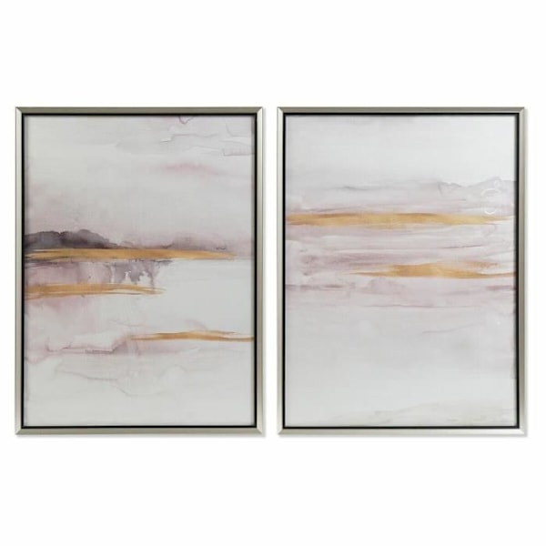 ramme 60 x 3,5 x 80 cm urban abstrakt (2 enheder)