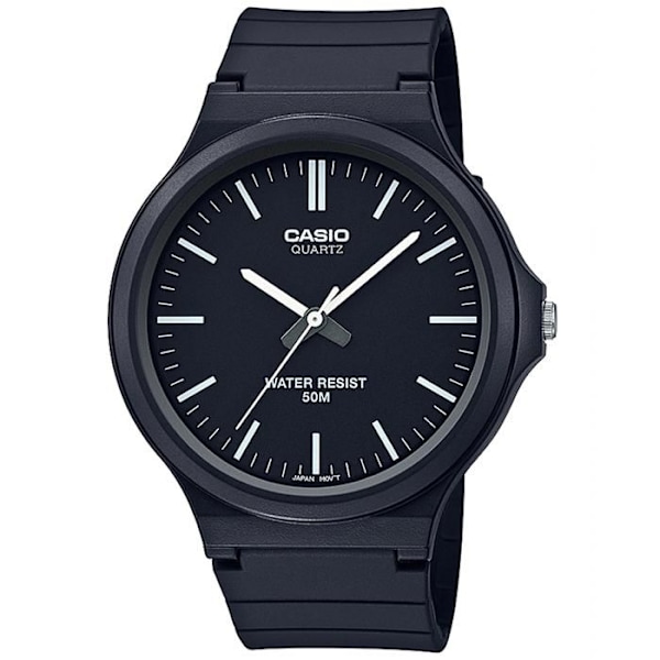 Ur - Casio - MW-240-1E - Sort - Resin - Vandtæthed 3 Atm Svart