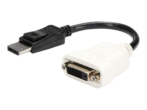 DisplayPort til DVI videoadapter - STARTECH.COM - M/F - 1920x1200 - 1080p - Sort