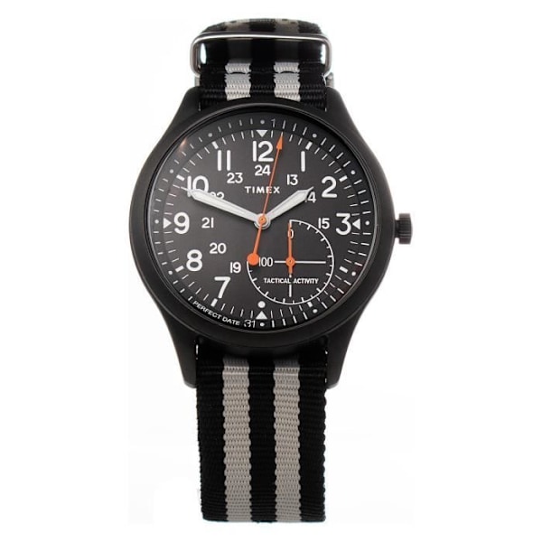 Ur - Timex - TW2V10600LG - Quartz - Sort - Ø 41 mm - Vandtæthed 5 ATM Svart