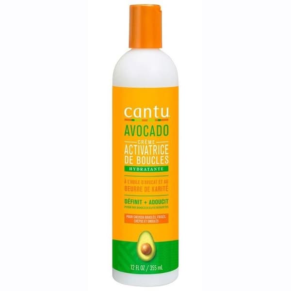 Kræm til aktivering af krøller - CANTU - Avocado - 355 ml - Krøllet og kruset hår - Fugter og definerer krøllerne
