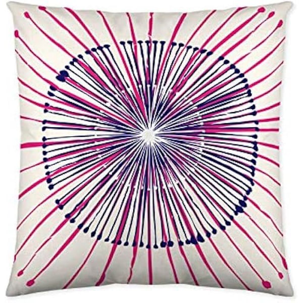 Kuddfodral - Couture - S2800348 - Svart - 50 x 50 cm - Vanligt Flerfärgad