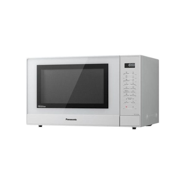 Panasonic NN-GT45KWSUG Neljä Mikroaaltouuni Grillitoiminnolla 31L 1000W Invertteri 24 Ohjelmaa Sulatus LED Valkoinen