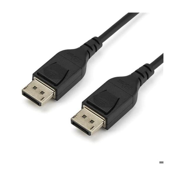 Videokabel DisplayPort 1.4 - StarTech.com - 2 m - VESA-certifierad - Plug and Play - Svart