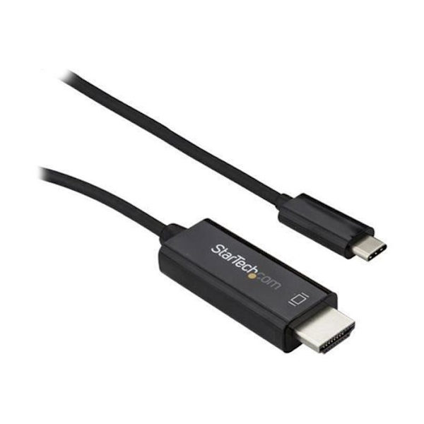 USB-C til HDMI adapterkabel - StarTech.com - 3 m - 4K 60 Hz - Sort - Video