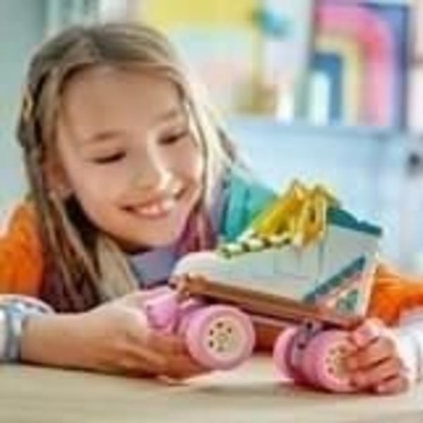 LEGO® 31148 Creator 3in1 retrorullaluistimet, lelu minirullalaudalla ja puomilaatikolla, retrokoristelu Flerfärgad