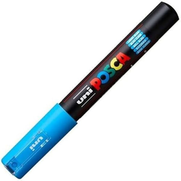 Markör - UNI-BALL - Posca 0,7 mm - Flerfärgad - Fin spets - Outplånlig mångfärgad