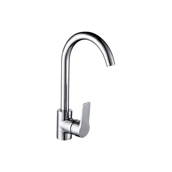 Vaskerobinet - GREENICE - E3-01140 - Høj tud - Enkelthul - Forkromet Krom