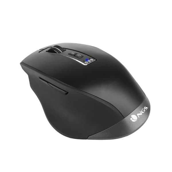 Mus - NGS - BLUR-RB - Trådløs - Ergonomisk - Laser 800-3200 dpi Sort