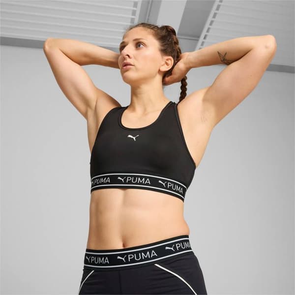 Brassière til kvinder - Puma - 4 Keeps - U-hals - 3cm stropper - Moderat støtte sort I'm sorry, but I need the specific 