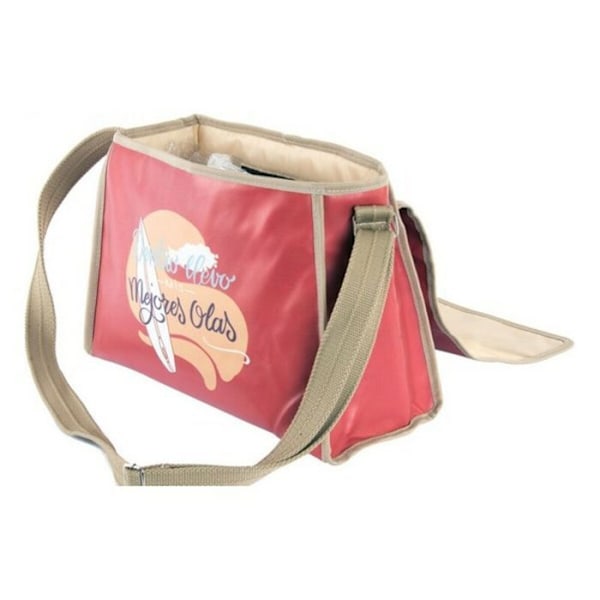 Olkalaukku - DKD Home Decor - Olas Surf - Polyuretaani - Sininen/Oranssi - 35x13x26 cm blå/orange
