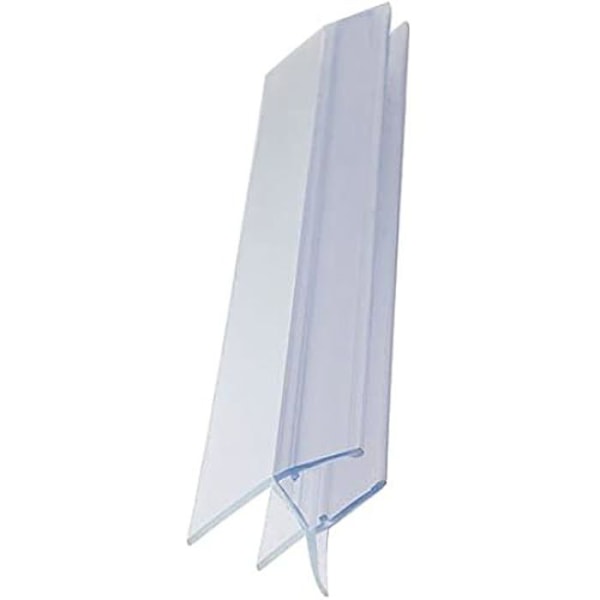 Kabinebadekarprofil - MICEL - 18527 - 6 mm glas - Rektangulær - 2 meter