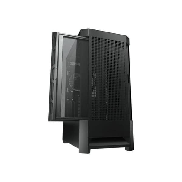 Cougar Airface Midi Tower RGB Temperet Glas E-ATX 330mm GPU Sort