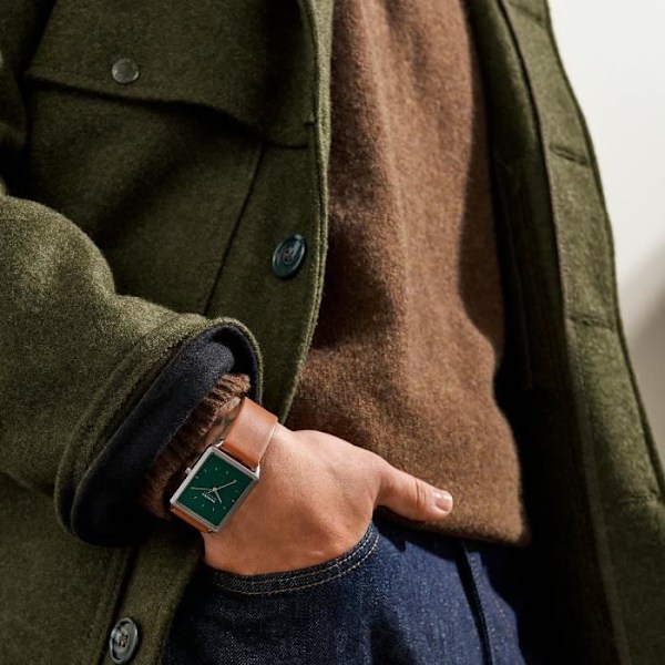 Skagen Ur - Mænd - SKW6931 - Brun Læder - 5 Atm - Kvarts - Analogisk kastanj