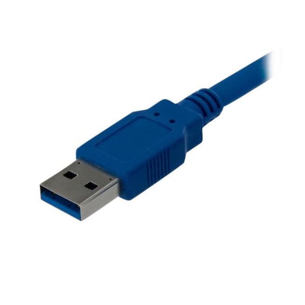 USB 3.0 A–B -kaapeli - STARTECH - 1 m - Sininen - Suojaus - Nikkelipinnoitetut liittimet