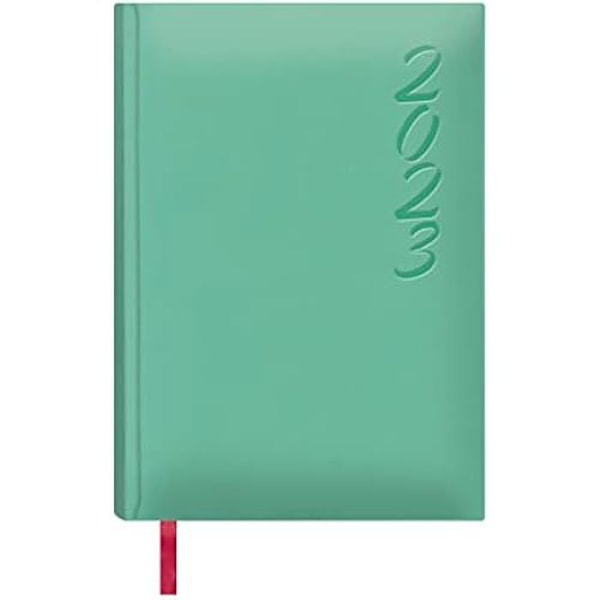 Agenda - DOHE - Brasilia - 1 dag pr. side - Syntetisk læder - Mintgrøn - 15 x 21 cm mintgrön