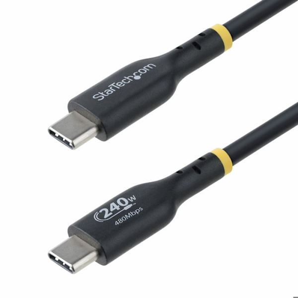 USB-C-kabel - StarTech.com - 4m - USB-IF Certificeret - 240W - Power Delivery 3.1