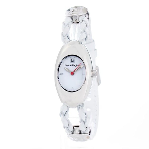 Klocka - Laura Biagiotti - LB0056L-03 - Läder - Kvarc - Chic vit/vit