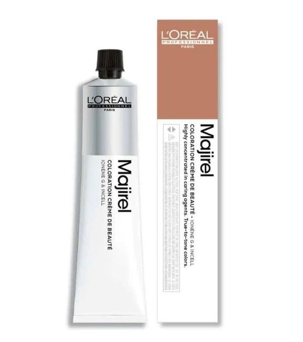 Permanent farve - L'Oréal Professionnel - Majirel 5.8 - Lysebrun Mocca - Creme 50ml Lysebrun Mocca