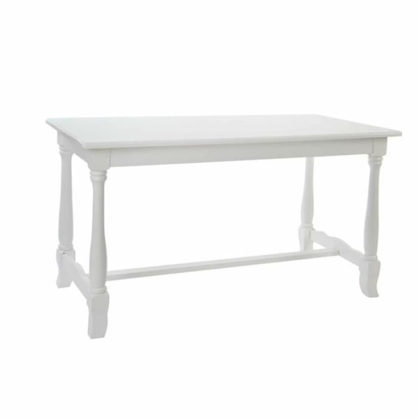 Spisebord - Hvidt træ - 180 x 90 x 80 cm - Højde 80 cm
