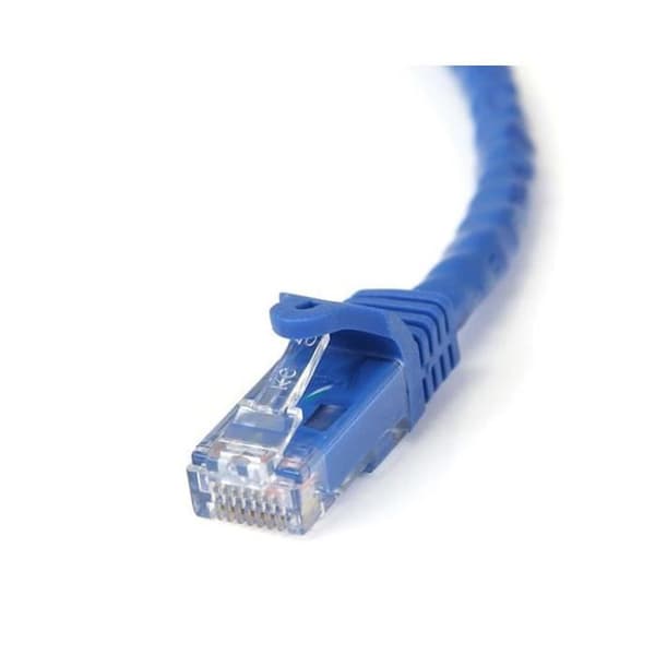 STARTECH Cat6 Gigabit UTP-netværkskabel - Hookless - 10 m - Anti-Snag RJ45 Ethernet-ledning - Han / Han Patch-kabel - Sort