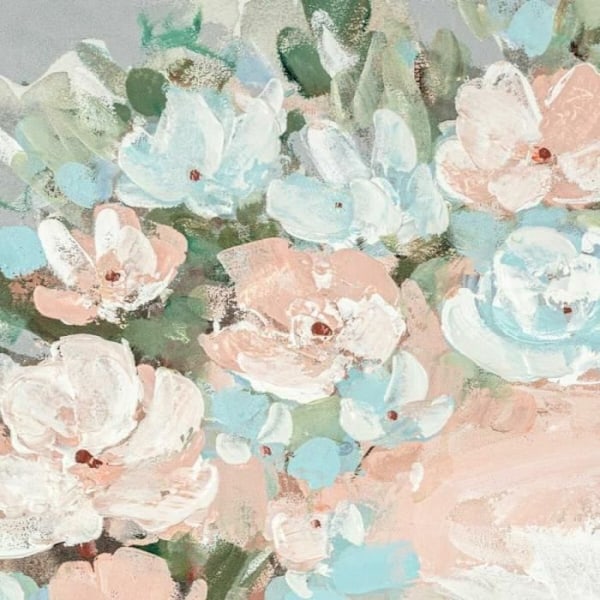 lærred 80 x 3,7 x 100 cm moderne blomster (2 enheder)