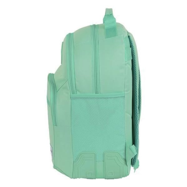 BlackFit8 Turkis børneskoletaske - Polyester - 15 L - Ergonomisk polstring Svart