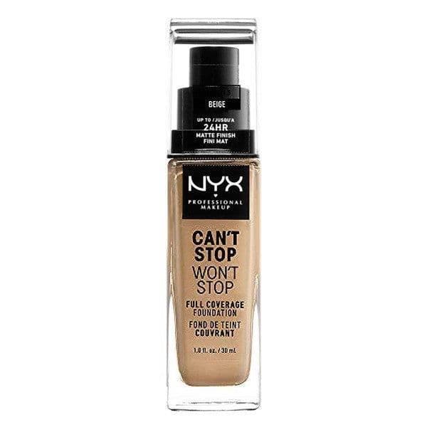 Liquid makeup base Can't Stop Won't Stop NYX (30 ml) - farve: valnød 30 ml Valnød