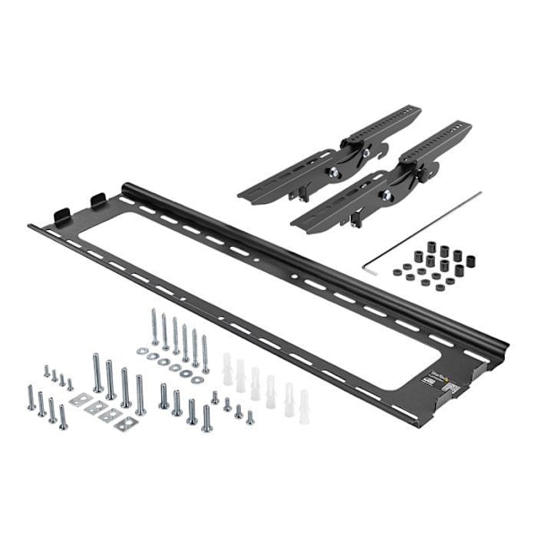 StarTech.com 32" til 75" fladskærms-tv-vægmontering - til LCD-, LED- eller plasma-tv (FLATPNLWALL) Sort