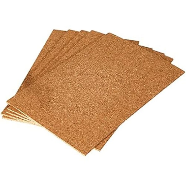 Korkplader - FAIBO - Pakke med 10 - Brun - Naturfiber - Håndværk