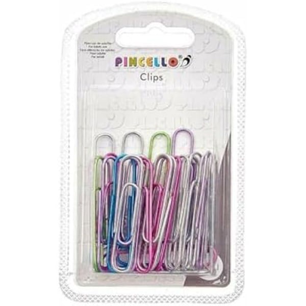 Pincet - PINCELLO - Flerfarvet - 24 enheder - Metal - Mål 15x24,5x16 cm flerfarvet