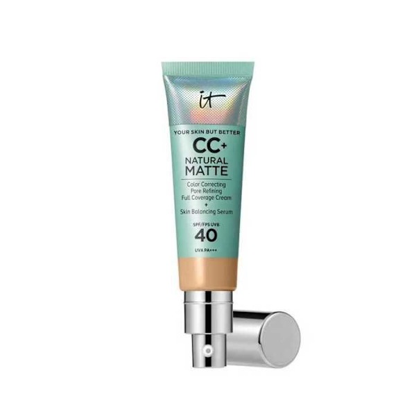 It Cosmetics Your Hud But Better CC Natural Matte SPF40 Medium Tan 32Ml Medium Tan