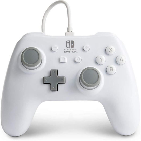 Kablet controller - POWER A - Nintendo Switch - Hvid
