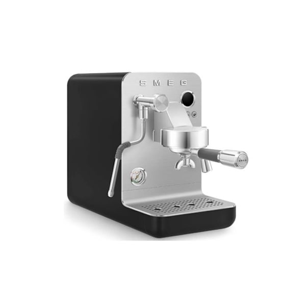Smeg Espressokone 15baaria musta - EMC02BLMEU-1