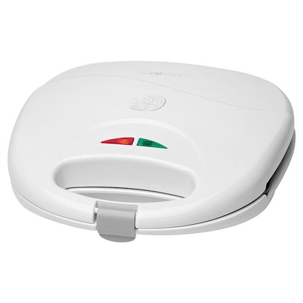 Sandwich- og Croque Monsieur-maskine Clatronic ST 3477 Hvid Vit