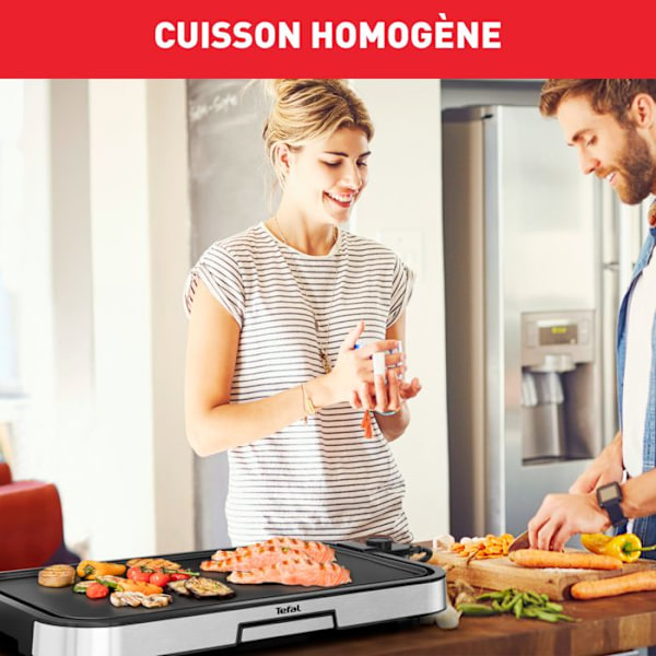 GIGANTISK PLANCHA XL INOX Rustfrit stål