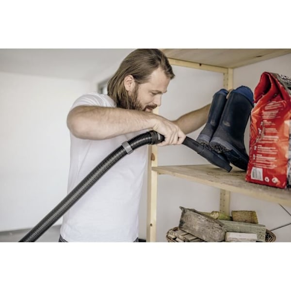 Aspirator til vand og støv KARCHER WD 5 S V-25/5/22 - Rustfrit stål beholder 25 L - 1100W (Blæsefunktion)