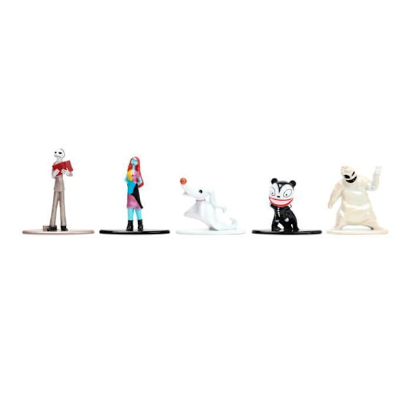 Miniature figur - miniature figur Jada - 253075006 - LEGETØJ Sæt 18 figurer Metal Pesadilla Antes de Navidad 4cm