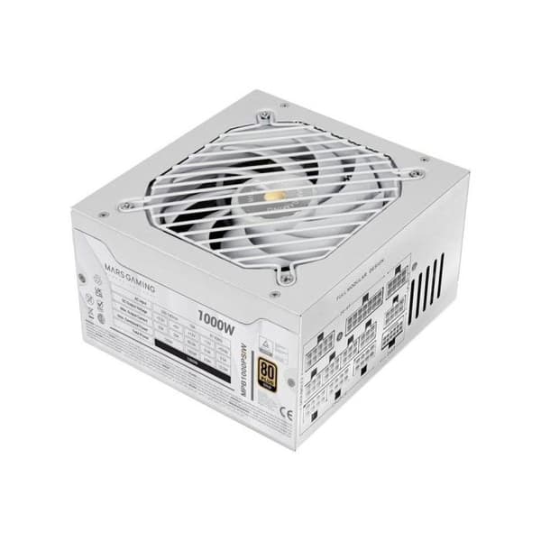 Mars Gaming Mpb1000psi Moduler ATX 3.1 Strømforsyning 1000w 80 Plus Gold Hvid