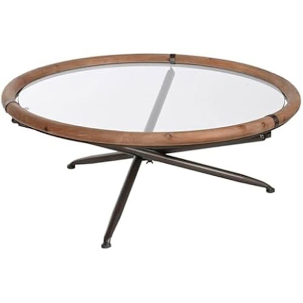 Sofabord - HOME ESPRIT - Model S3055719 - Grantræ - Flerfarvet - 40 cm Højde Flerfärgad
