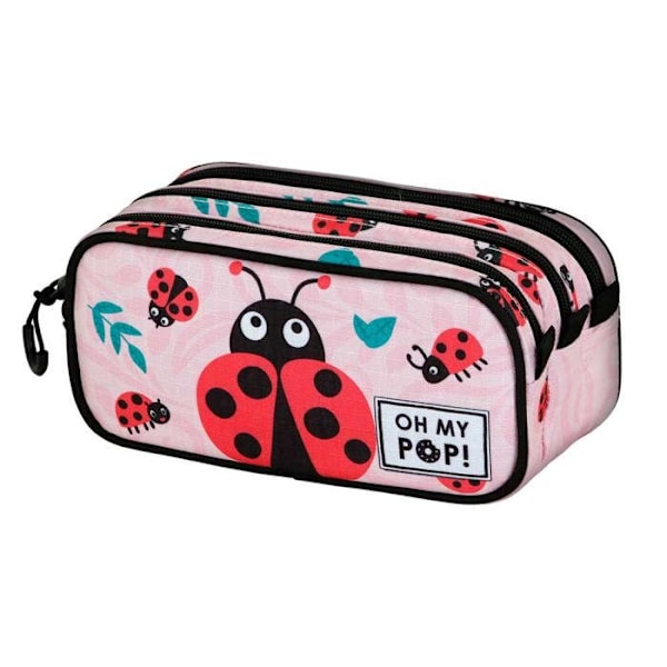 Trousse Trick FAN 2.2 - Oh My Pop! Ladybug - Rosa - One Size Rosa