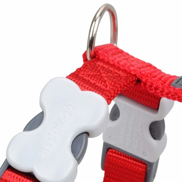 Rød dingo dyresele - DH-ZZ-RE-20 - Glat hundesele 37-61 cm Rød