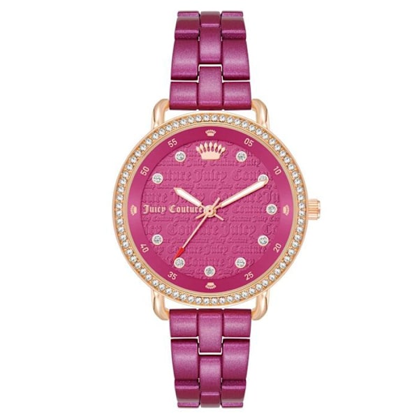 Naisten kello - Juicy Couture - JC1310RGHP - Kvartsikello - Metalli - 36 MM rosa/rosa
